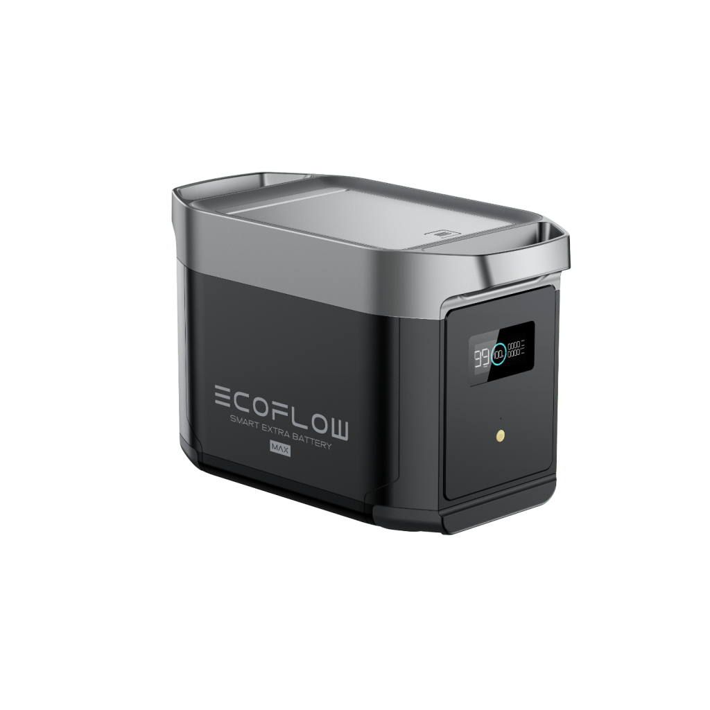 EcoFlow DELTA 2 Max Smart Extra Battery - LFP елементи, 3000 циклів