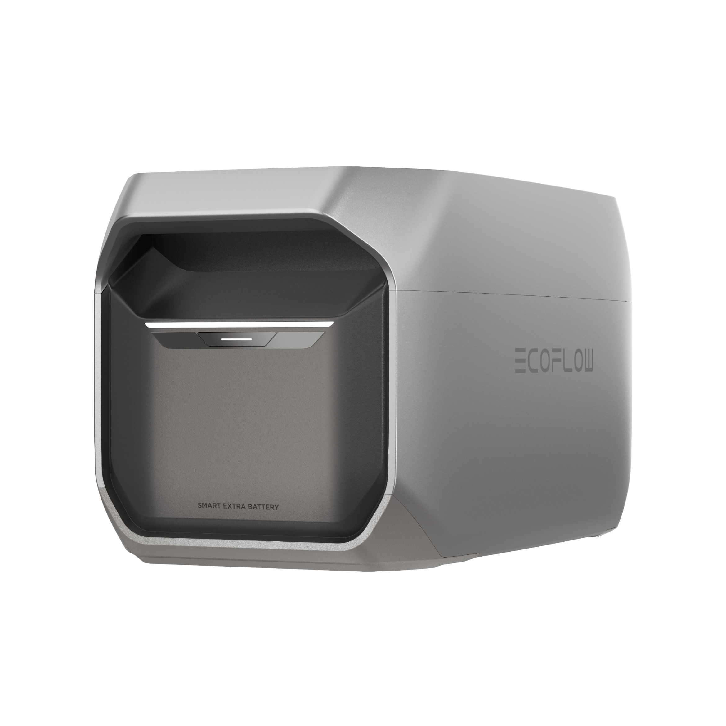 EcoFlow DELTA 3 Smart Extra Battery - компактні розміри поруч зі станцією