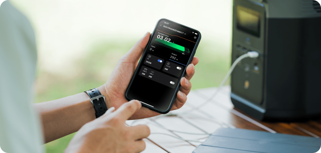 EcoFlow DELTA 2 - керування через застосунок EcoFlow App
