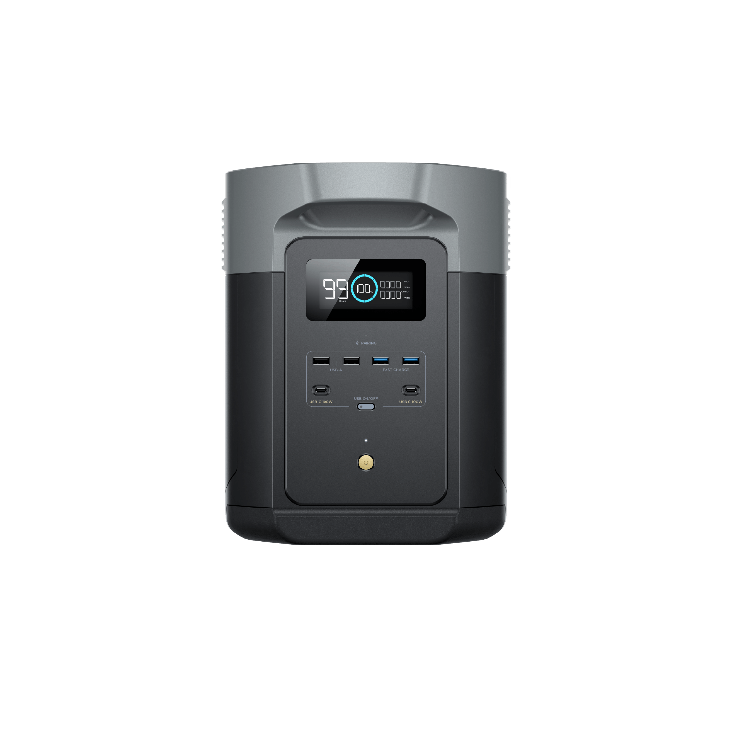 EcoFlow DELTA 2 Max - зарядна станція, вигляд спереду
