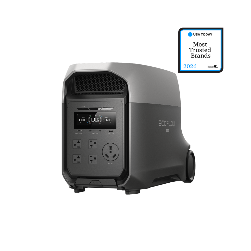 EcoFlow DELTA 3 Ultra - зарядна станція, вигляд спереду