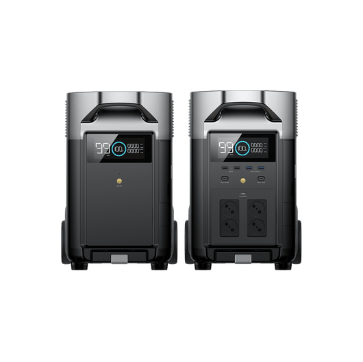 EcoFlow DELTA Pro - панель портів